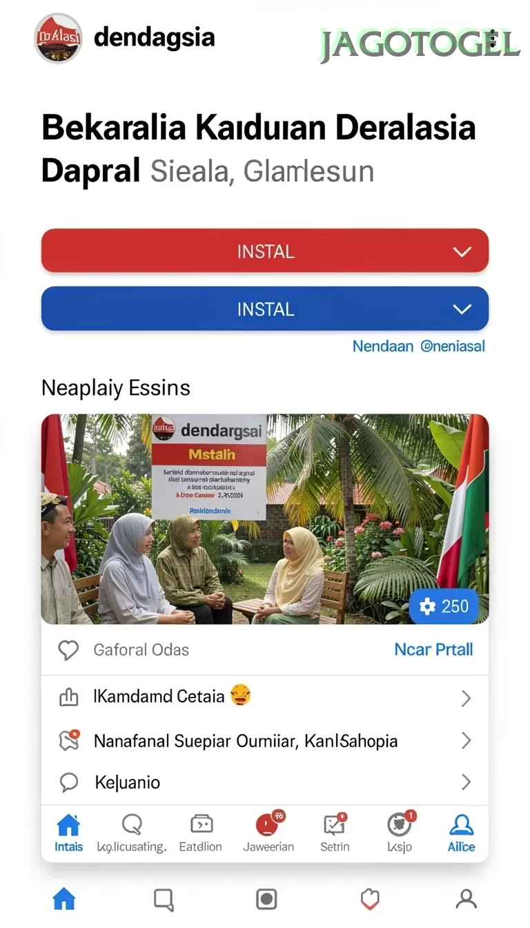 Cuplikan layar GOTO77 — halaman utama