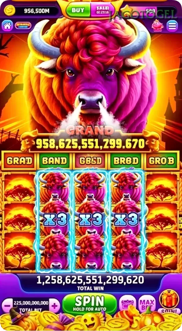 Cuplikan layar VEGAS969 — halaman utama