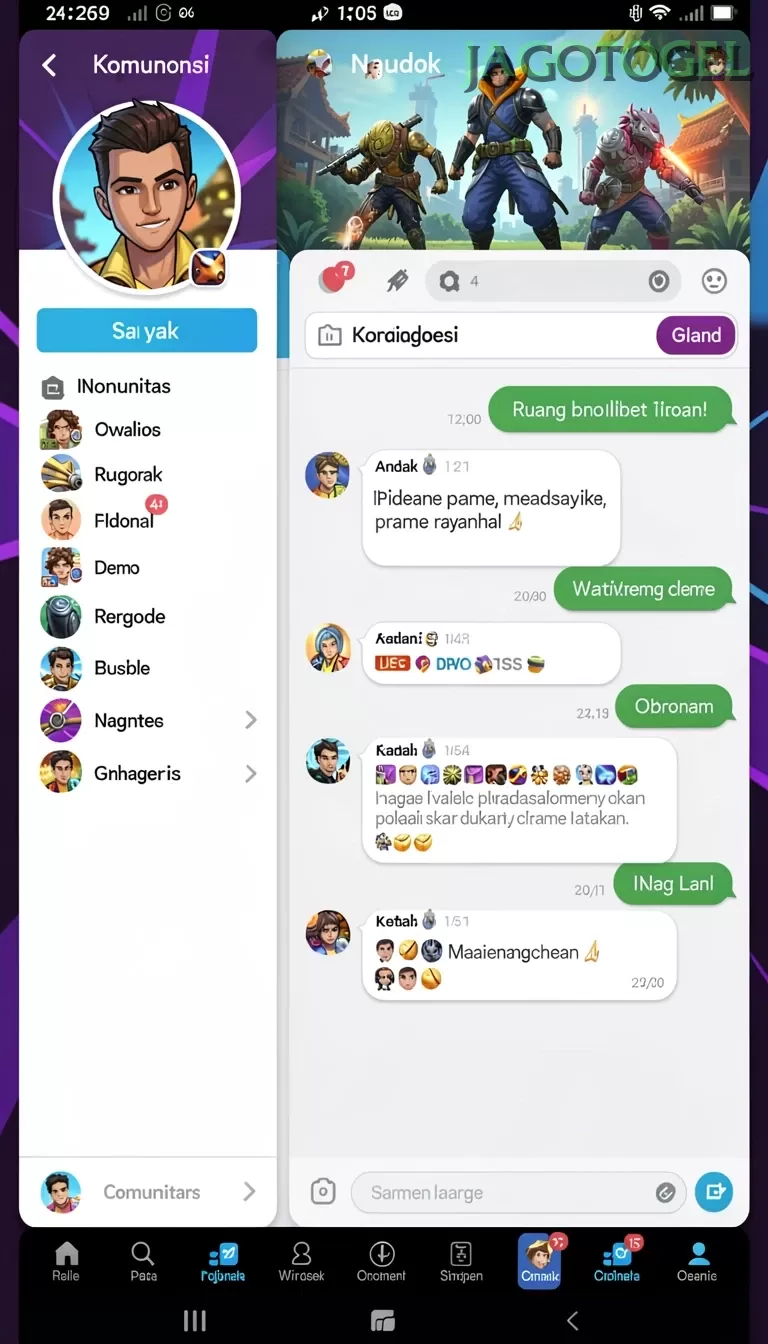 Cuplikan layar ORI33 — halaman utama